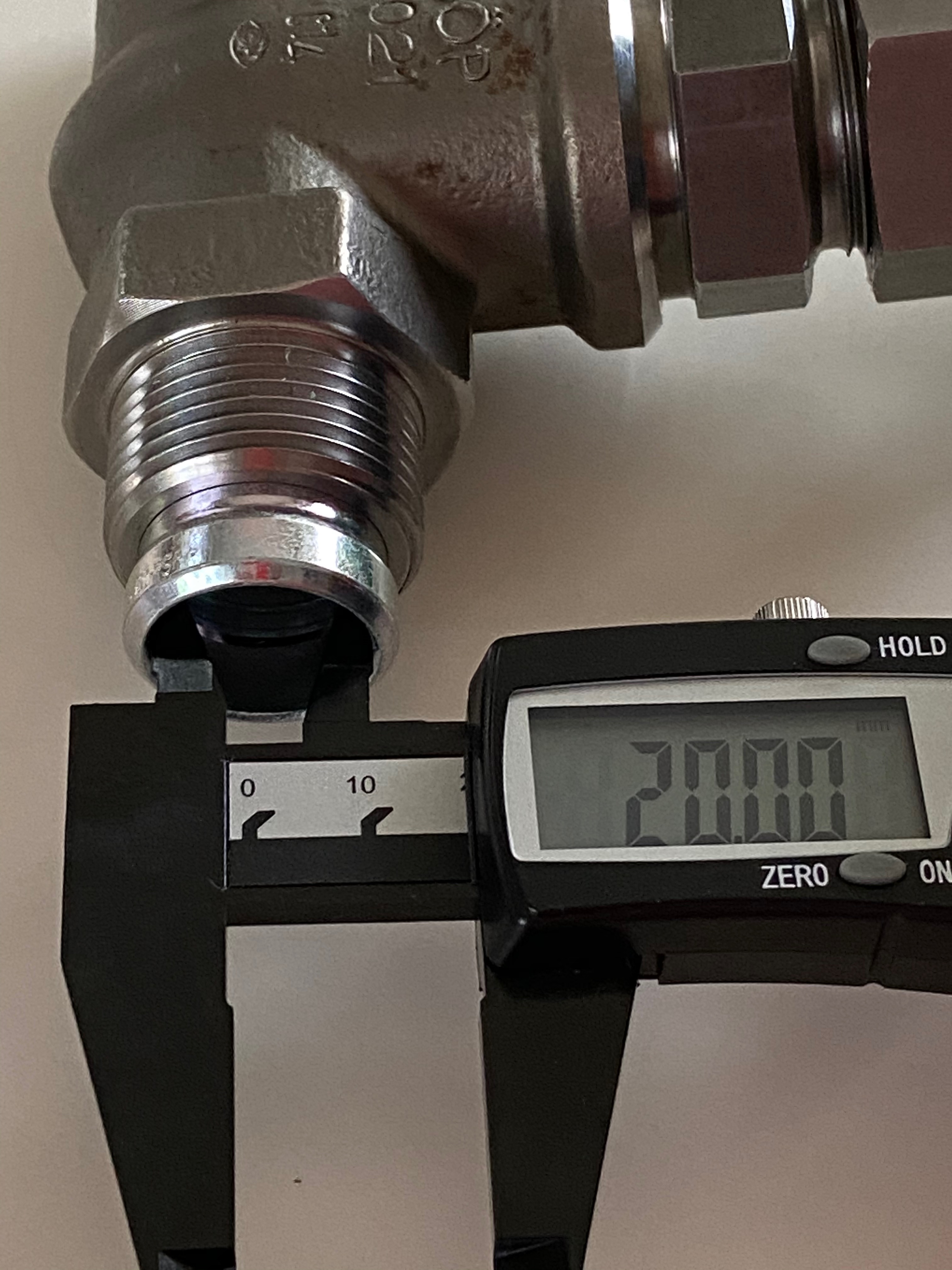 DN 20 high pressure valve