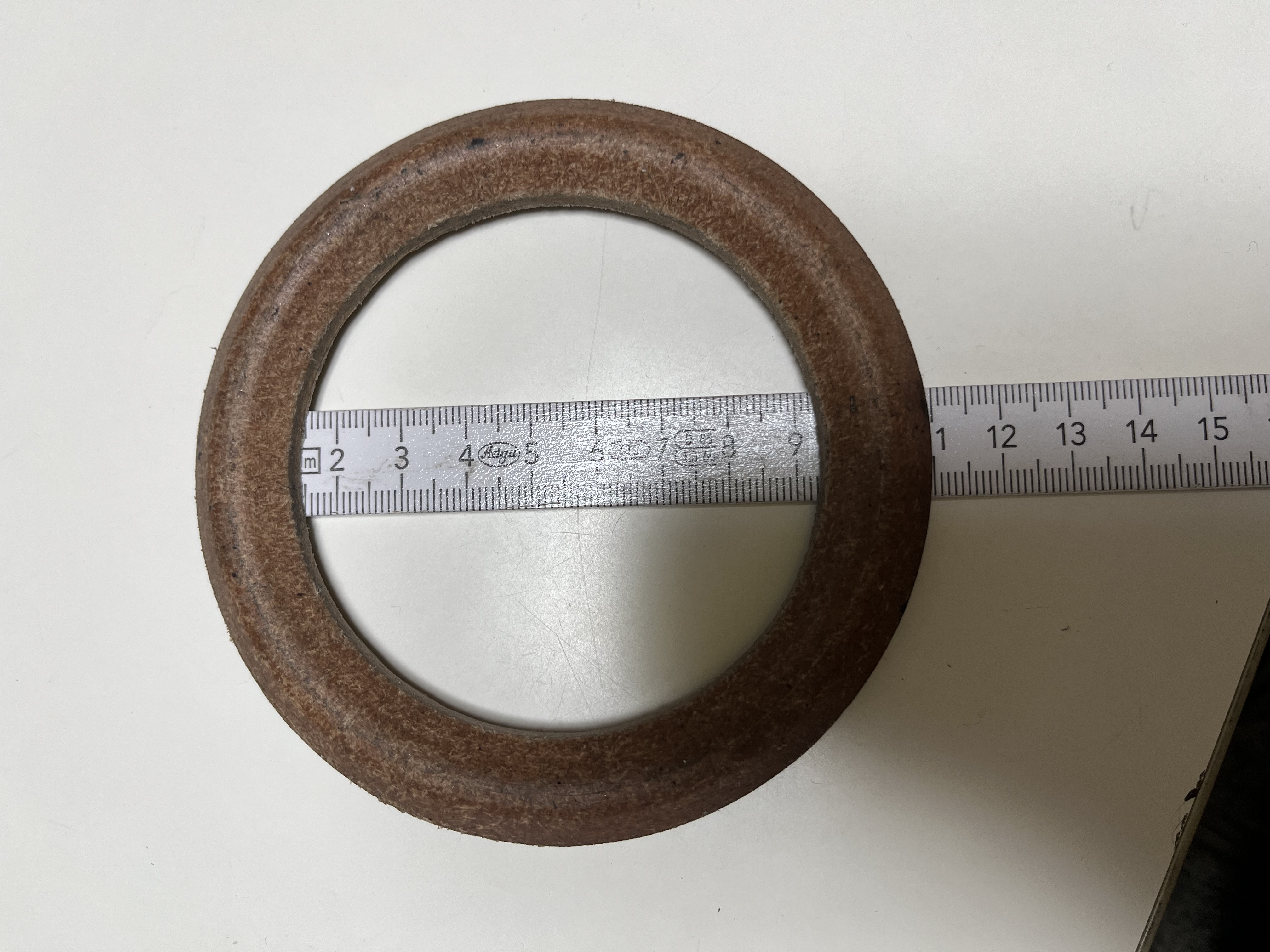 牛革 パッキン 80 x 110 x W=15mm; t=3mm 牛革 パッキン 80 x 110 x W=15mm; t=3mm