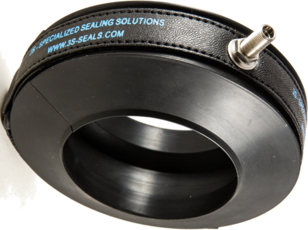 3S Sealing Solutions helium leak detector, our hood clamshell tool
