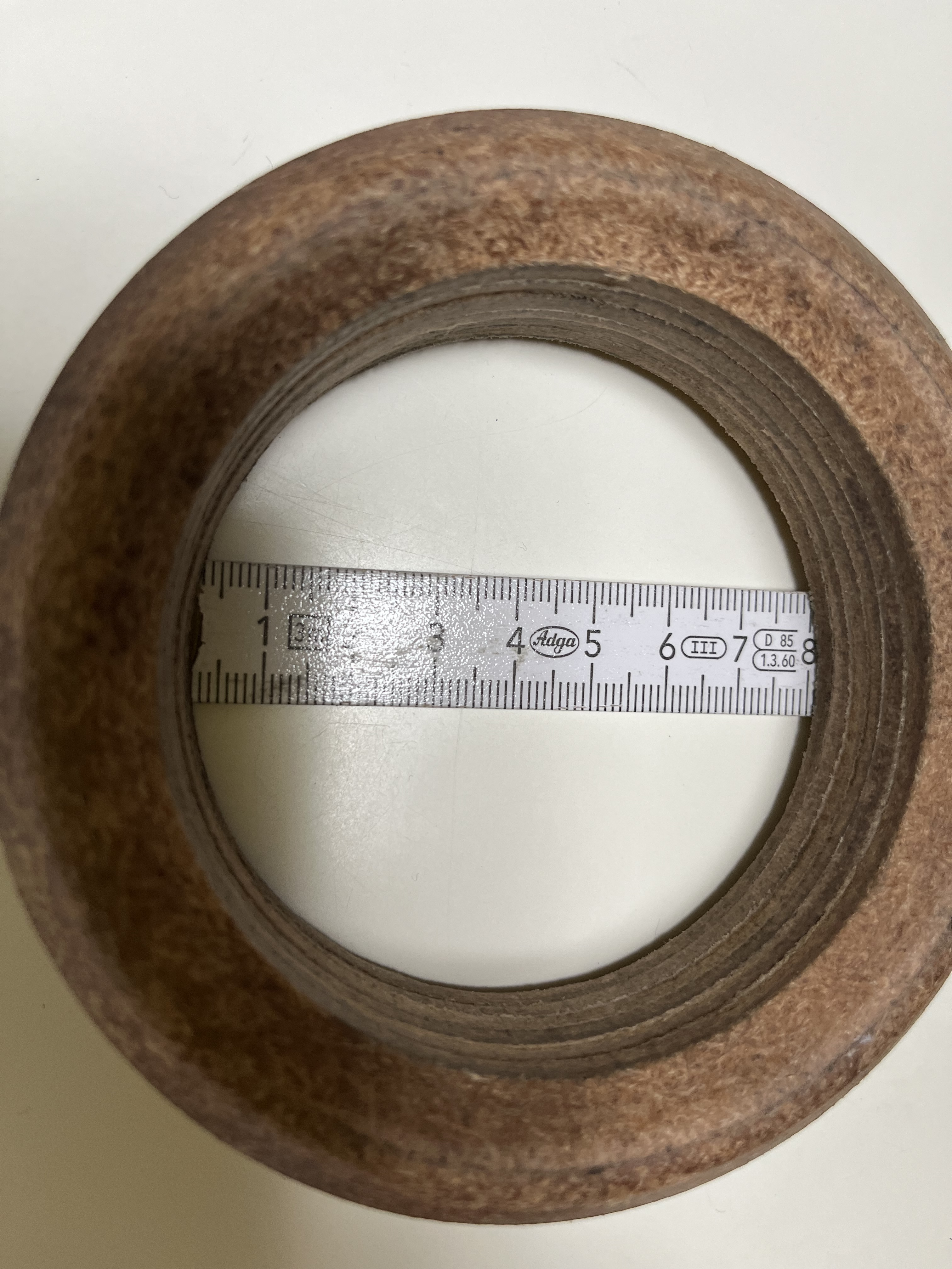 牛革 パッキン 80 x 110 x W=15mm; t=3mm 牛革 パッキン 80 x 110 x W=15mm; t=3mm